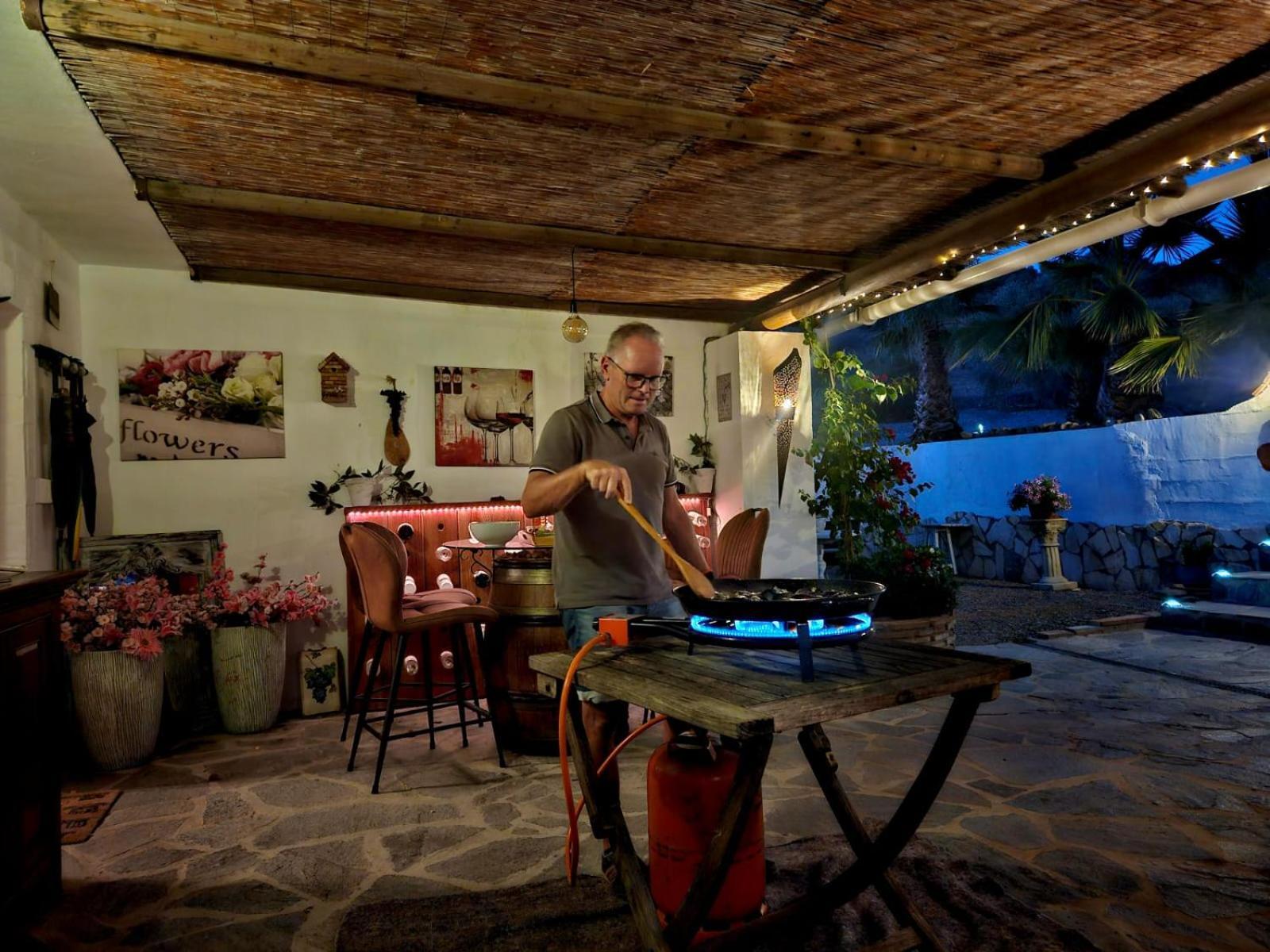 Casa Ceratonia Panzió Álora Kültér fotó
